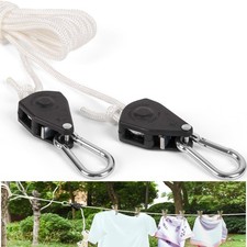Retractable Travel Clothesline, Heavy Duty Clothes Line Rope with Adjustable ...