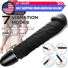 Vibrator Orgasm Clit-G-Spot-Dildo-Massager-Rechargeable Anal Sex Toys for Women