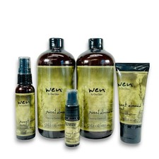 WEN Chaz Dean Sweet Almond Mint 5 Sealed Products Cleansing Conditioner  More