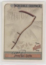 2019 Topps Allen & Ginter Incredible Equipment Johnny Kaw's Scythe #IE-20 0v7