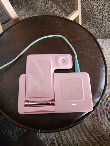 Chargeur Station de Charge Sans Fil Samsung 3 en 1 Z11 - Photo 2 sur 7