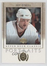 2002-03 Upper Deck Classic Portraits Jeff O'Neill #19 0a4