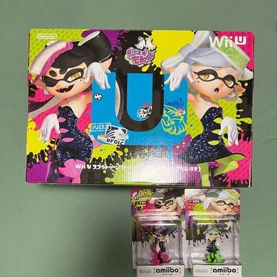 Nintendo Wii U Console Splatoon set with amiibo Aori & Hotaru Limited Excellent - Image 1 of 2