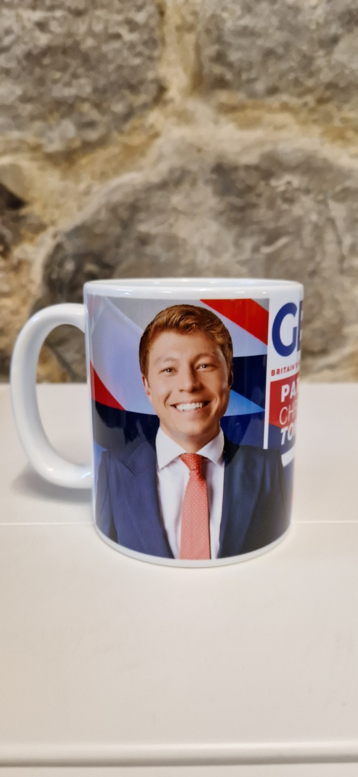 Patrick Christys  GBN Britain's News Channel Cup Mug Great Britain GB News