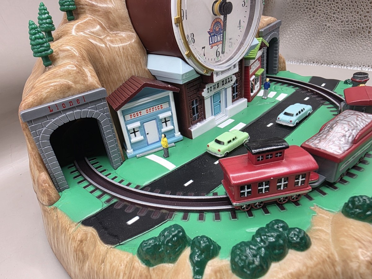 Lionel 100th Anniversary Animated Talking Alarm Clock Train Sounds