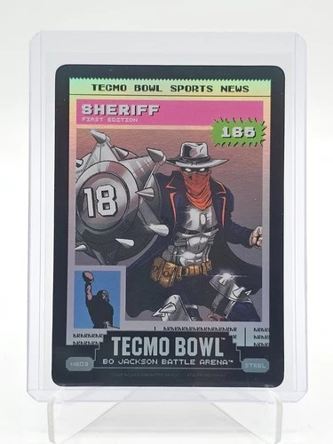 SHERIFF PEYTON MANNING 2026 BATTLE ARENA TECMO BOWL FIRST TECMO NEWS SP Q5918