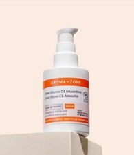 Aroma zone crème Vitamine C & Astaxanthine BIO active l'éclat naturel du teint!