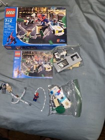 LEGO Spider-Man: Doc Ock's Bank Robbery (4854) 2004 Complete W/ Manual & Box