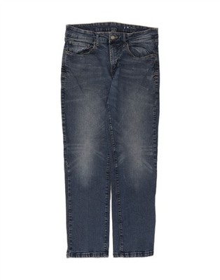 IZOD Herren Straight Jeans W32 L30 blau Baumwolle DQ19