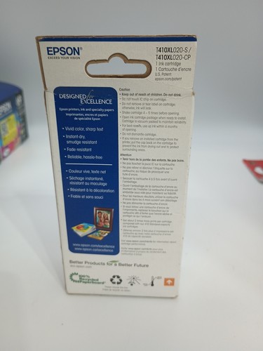 Epson 410XL Black Printer Copier Ink Cartridge Exp 12/2026 - NEW Sealed - Picture 3 of 5