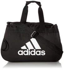 Adidas Unisex Black Diablo Small Duffel Bag Gym Travel Bag One Size NWT