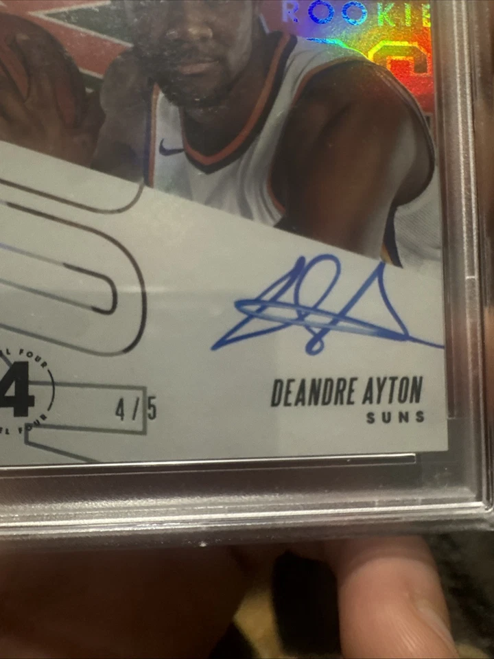 2018-19 Deandre Ayton Absolute Memorabilia Rookie Auto LEVEL 4/5 *3 DAY AUCTION* - Image 2 of 3