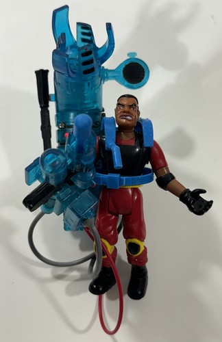 Figura de colección 1997 Trendmasters Extreme Ghostbusters Deluxe Roland con misil - Imagen 4 de 5
