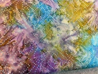 Timeless Treasures Tonga batik fabric purple green quilt cotton choice