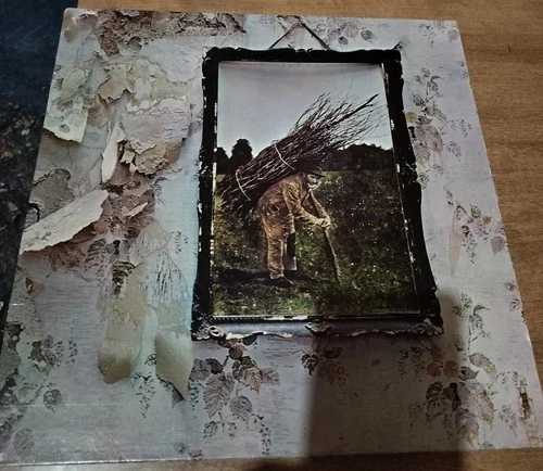 Led Zeppelin Untitled Rock LP Vinyl Black 12" 33RPM Atlantic Records