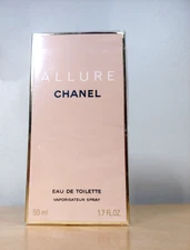 NEW&SEALED ALLURE by CHANEL 1.7 FL oz  Eau De Toilette Spray - Made in FRANCE