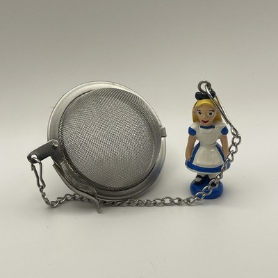 Alice im Wunderland Teeblatt-Ei Kugelsieb Geschenk verpackt NEU
