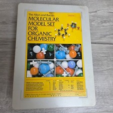 Vintage Molymod Molecular Model Set Organic Chemistry Allyn Bacon 1984 Kit