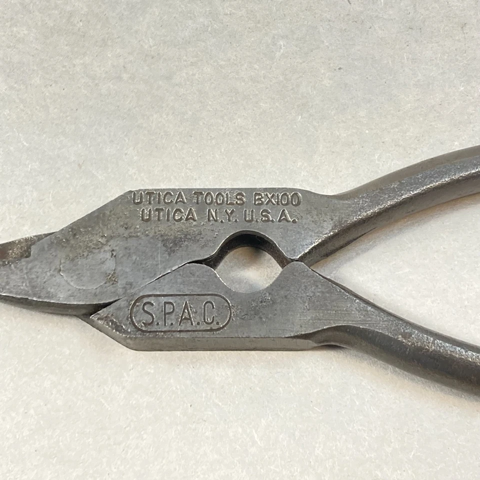 Alicates de colección Utica Smith cortadores de armadura de bolsillo (SPAC) #BX100 EE. UU. Foto 2 de 4