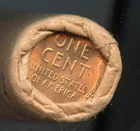 1958 P Lincoln Cent OBW Original Bank Wrap Unc. Roll * No Reserve *