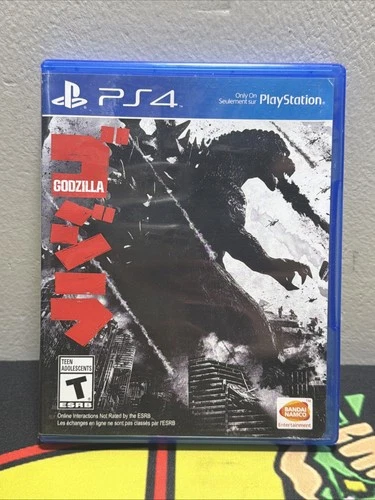 Godzilla (PlayStation 4, 2015 PS4) Bandai Namco- Disc and Case, Great Condition