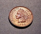 Red Choice BU 1906 Indian Head Cent
