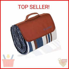 scuddles Extra Large Picnic & Outdoor Blanket Dual Layers for Outdoor Water-Resi