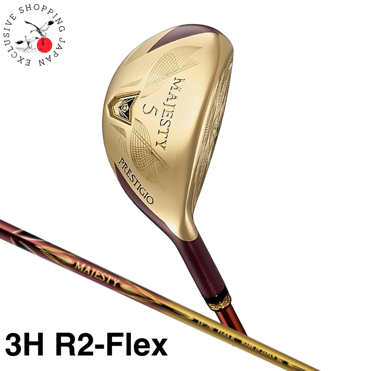Majesty Golf Prestigio XII 12 Hybrid Utility 3H R2-Flex LV750