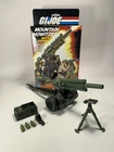 1984 G.I. Joe ARAH Mountain Howitzer 100% Complete w/Uncut Box