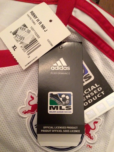 NEW W/TAGS New York Red Bulls Thierry Henry #14 Women's XL Adidas Jersey, NICE! - Picture 5 of 11