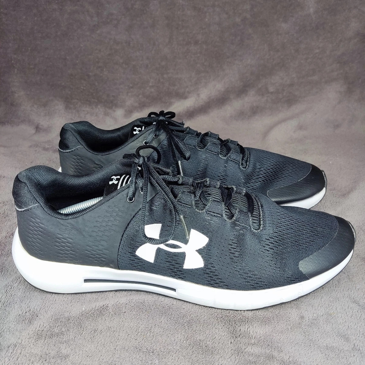 Under Armour Micro G Pursuit BP Black White for sale | eBay display picture 3