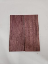 Premium Stabilized Purpleheart Knife Scales   Purple Heart for Knife Handles