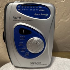 Lenox Sound 1129 AM/FM Stereo Cassette Player, Radio And Cassette Tested Working