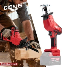 Cisivis 18V Cordless Reciprocating Saw for Milwaukee M18 Battery  - Bare Tool