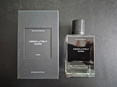 ZARA Absolutely Dark Eau De Parfum 100ml Herren EDP VAPO NEU erster Batch 2023