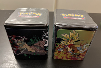 Pokmon Stacking Tins (Ogerpon, Paradox Pokemon) Lot of 2 New/Sealed | eBay