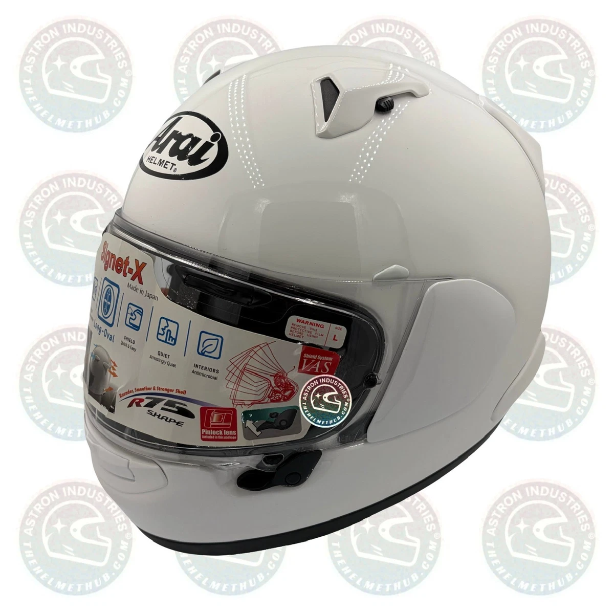 Arai Size L Snell Approved Motorcycle & Powersports Helmets for