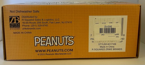 Peanuts Snoopy & Woodstock Halloween set shaker sale e pepe nuovo con scatola - Foto 6 di 8