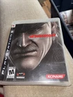 Metal Gear Solid 4: Guns of the Patriots (Sony PlayStation 3, 2008) PS3 #jason