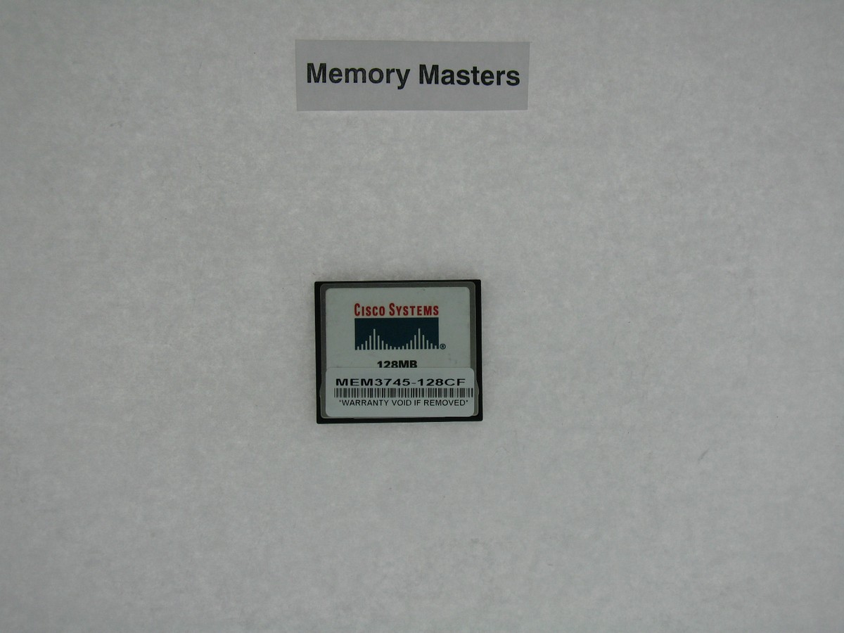 その他 CISCO 128MB Cisco 3700 Compact flash Memory MEM3745-128CF= p706p5g MEM3745-128CF= 128MB Compact Flash Memory for Cisco 3745