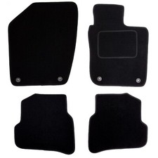 For VW Polo Mk 5 2009-2017 Tailored Floor Car Mats Carpet 4pc Black Volkswagen