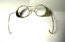 Vintage Steampunk Sellstrom Metal Mesh Safety Eye Glasses Eyeglasses Goggles