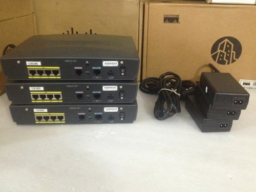 Cisco857-K9 With Adapter. *1 year warranty* - Picture 3 of 4