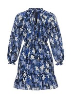 Polo Ralph Lauren Women's 100%authentic Dresses Zede Multicolor Blue Floral