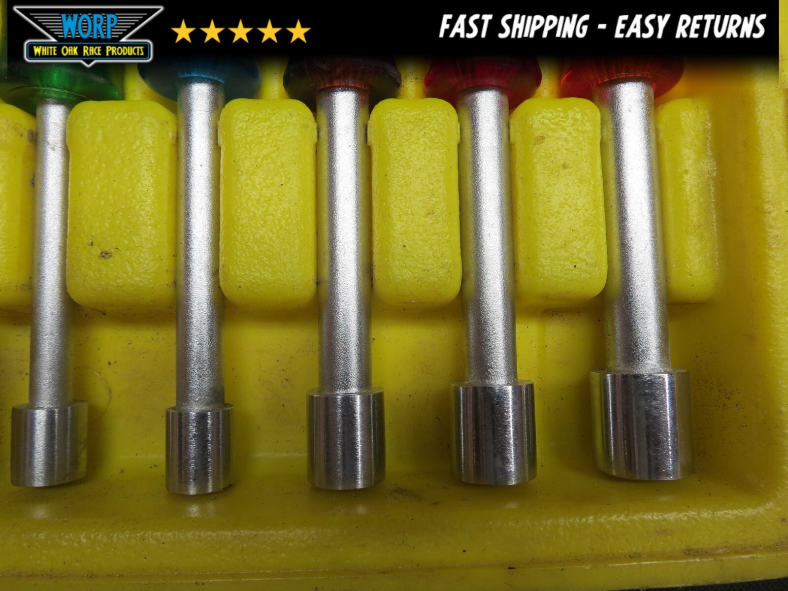 VINTAGE XCELITE HOLLOW SHAFT NUT DRIVER SET HEX 10 PIECE WITH CASE MADE