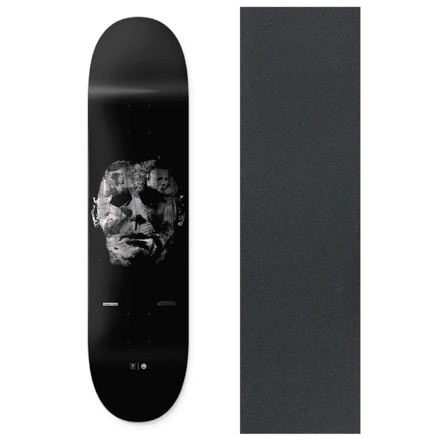 Primitive Skateboard Deck Scenes Black 8.25