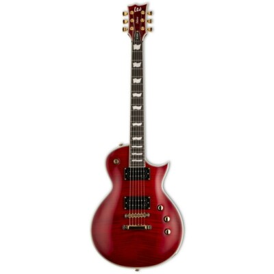 ESP LTD EC-1000T CTM See Thru Black Cherry FM Electric Guitar B-Stock