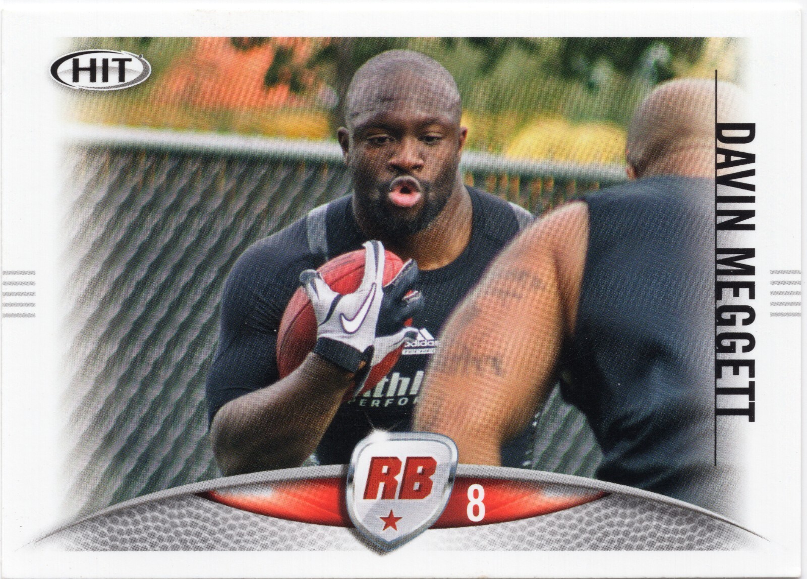 2012 SAGE Hit Davin Meggett RC Maryland Terrapins Football Card #13