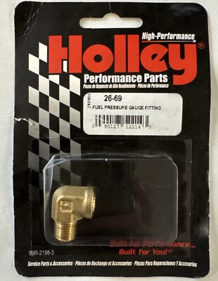 Holley Performance 26-69 Fuel Pressure Gauge Fitting