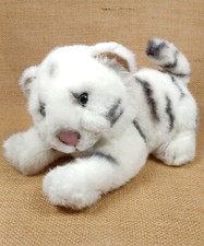 Westcliff White Tiger Cub Plush Stuffed Animal Toy Made in Korea Vintage Pounce